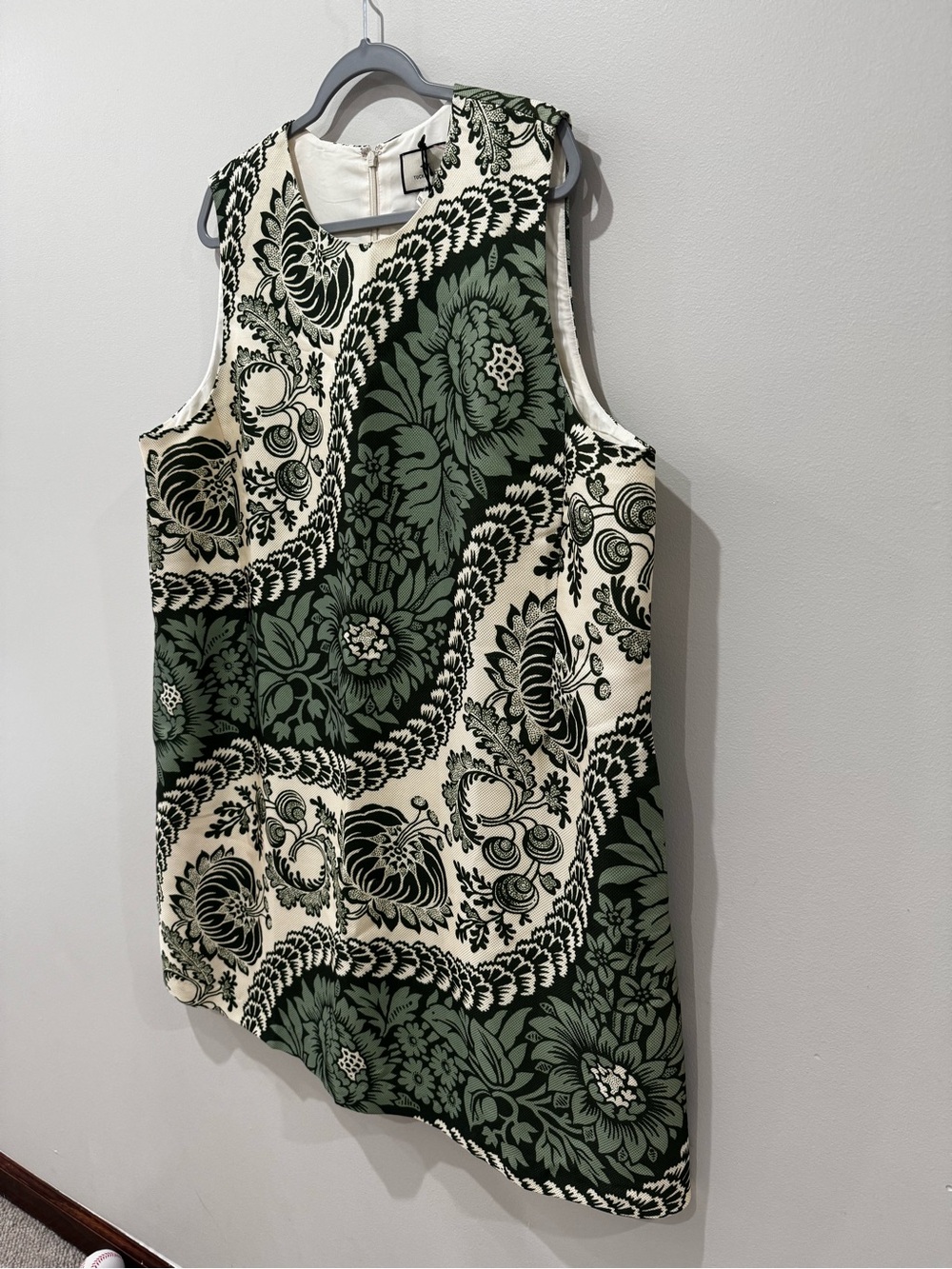New! Tuckernuck Size XXXL Emerald Wave Dress Sheath - Picture 3 of 5